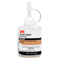 3M Scotch-Weld Instant Adhesive CA100, Clear, 1 fl oz,