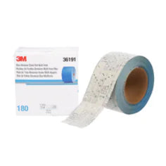 3M Hookit Blue Abrasive Sheet Roll 321U, 36191, 180, 2.75 in x 13 yd, Multi-hole
