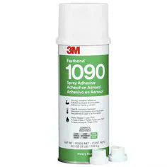 3M Fastbond Water-Based Contact Spray Adhesive 1090, Low VOC <5%, Neutral, Net Wt 8.2 oz
