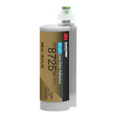 3M Scotch-Weld Low Odor Acrylic Adhesive DP8725NS, Black, 490 mL Duo- Pak