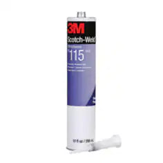 3M Scotch-Weld PUR Adhesive TS115 HGS, Off-White, 1/10 Gallon Cartidge