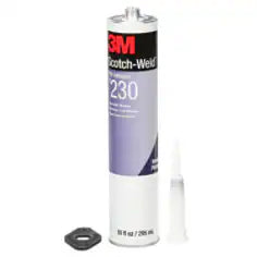 3M Scotch-Weld PUR Adhesive TS230, Off-White, 1/10 Gallon Cartridge