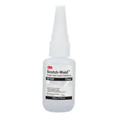 3M Scotch-Weld Super Fast Instant Adhesive SF100, Clear, 20 Gram