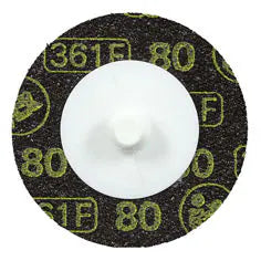 3M Roloc Disc 361F, 80 YF-weight, TR, 2 in, Die R200P