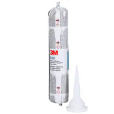 3M Polyurethane Adhesive Sealant 550FC Fast Cure, White, 400 mL Sausage Pack