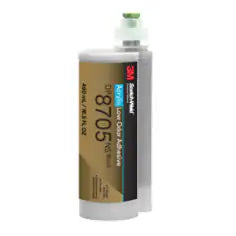 3M Scotch-Weld Low Odor Acrylic Adhesive DP8705NS, Black, 490 mL Duo-Pak