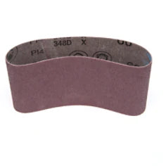 3M Cloth Belt 341D, 60 X-weight, 3-1/2 in x 15-1/2 in, Fabri-lok, Single-flex (50 Pack)