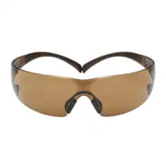 3M SecureFit Safety Glasses SF405SGAF-BLA, Black/Brown, Brown Scotchgard Anti-fog Lens 20 EA/Case