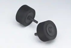 3M Rubber Cushion Polishing Wheel 45129, 2 in x 1 in x 1/4 in