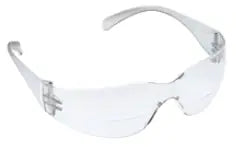 3M Virtua Reader Protective Eyewear 11515 Clear Anti-Fog Lens, Clear Temple, +2.5 Diopter 20 EA/Case