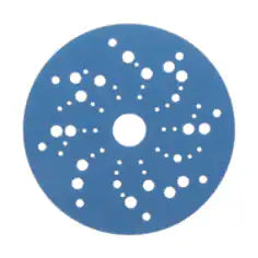 3M Hookit Blue Abrasive Disc 321U, 36169, 5 in, 800, Multi-hole, 50 Discs/Carton