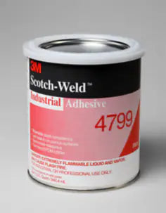 3M Industrial Adhesive 4799, Black, 1 Quart