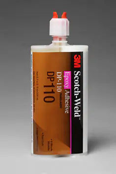 3M Scotch-Weld Epoxy Adhesive DP110, Translucent, 200 mL Duo-Pak
