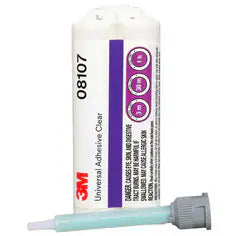 3M Universal Adhesive 08107, Clear, 47.3 mL Cartridge