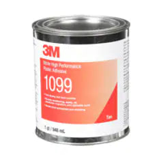 3M Nitrile High Performance Plastic Adhesive 1099, Tan, 1 Quart