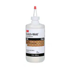 3M Scotch-Weld Instant Adhesive CA8, Clear, 1 Pound, 1 Bottle