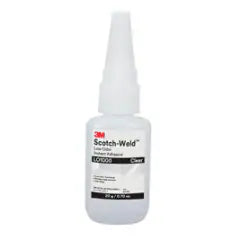 3M Scotch-Weld Low Odor Instant Adhesive LO1000, Clear, 20 Gram Bottle