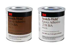 3M Scotch-Weld Epoxy Adhesive 2158, Gray, Part B/A, 2 Gallon, 2 Kit/Case