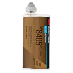3M Scotch-Weld Acrylic Adhesive DP8405NS, Green, 490 mL Duo-Pak