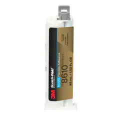 3M Scotch-Weld Flexible Acrylic Adhesive DP8610NS, Black, 45 mL Duo- Pak