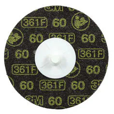 3M Roloc Disc 361F, 60 YF-weight, TR, 2 in, Die R200P