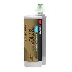 3M Scotch-Weld Low Odor Acrylic Adhesive DP8710NS, Black, 490 mL Duo- Pak