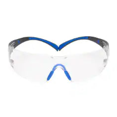 3M SecureFit Safety Glasses SF401SGAF-BLU, Blue/Gray, Clear Scotchgard Anti-fog Lens 20 EA/Case