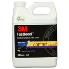 3M Fastbond Contact Adhesive 30NF, Green, 1 Quart