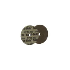 Scotch-Brite Cut and Polish Unitized Wheel, CP-UW, 5A Fine, 4 in x 1/4 in x 1/4 in (20 Pack)