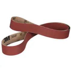 3M Cloth Belt 384F, 80+ XF-weight, 1/2 in x 18 in, Fabri-lok, Single-flex (200 Pack)