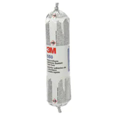3M Polyurethane Adhesive Sealant 550FC, Fast Cure, Gray, Use with 400A-2K APR, Nozzles Not Included, 350 mL Sausage Pack