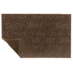 Scotch-Brite Heavy Duty Hand Pad 7440B, HP-HP, A/O Medium, Tan, 6 in x 9 in, 40 ea/Case