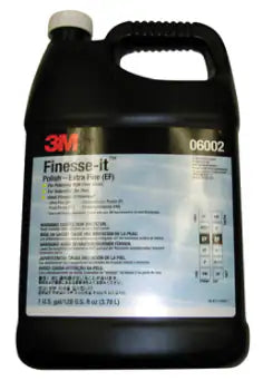 3M Finesse-it Polish Standard Series, 06002, Extra Fine (110), 1 Gallon (3.785 Liter), White