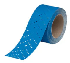 3M Hookit Blue Abrasive Sheet Roll 321U, 36198, 600, 2.75 in x 13 yd, Multi-hole