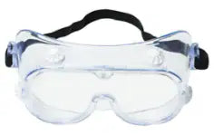 3M 334 Splash Safety Goggles Anti-Fog 40661, Clear Anti Fog Lens 10 EA/Case