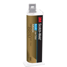 3M Scotch-Weld Low Odor Acrylic Adhesive DP8810NS, Green, 45 mL Duo-Pak