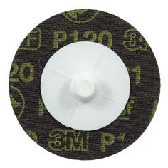 3M Roloc Disc 361F, P120 XF-weight, TR, 2 in, Die R200P