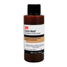3M Scotch-Weld Instant Adhesive Surface Activator, Light Amber, 2 fl oz,