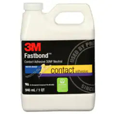 3M Fastbond Contact Adhesive 30NF, Neutral, 1 Quart