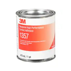 3M Neoprene High Performance Contact Adhesive 1357, Gray-Green, 1 Pint