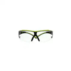 3M SecureFit 400 Series Safety Glasses SF401XAF-GRN, Green/Black, Clear Anti-Fog/Anti-Scratch Lens 20 EA/Case