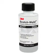 3M Scotch-Weld Instant Adhesive Primer AC77, Clear, 2 fl oz