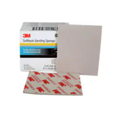 3M Softback Sanding Sponge 02602,115 mm x 140 mm (4 1/2 in x 5 1/2 in), Superfine, 20 sponges/Pack