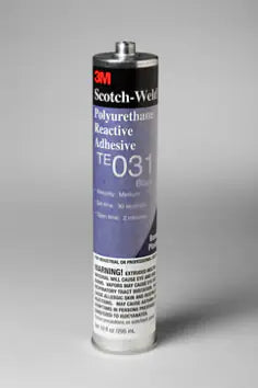 3M Scotch-Weld PUR Adhesive TE031, Black, 1/10 Gallon Cartidge
