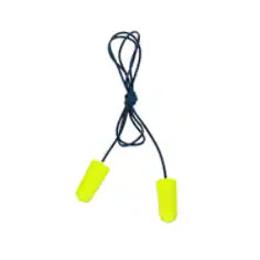 3M E-A-Rsoft Earplugs 311-4106, Metal Detectable, Corded, Poly Bag, Regular Size, 200 Pair