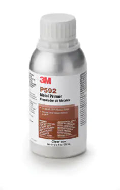 3M Metal Primer P592, Clear, 250 mL Bottle