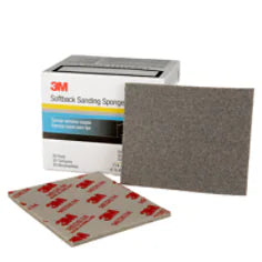 3M Softback Sanding Sponge 02606, 115 mm x 140 mm (4 1/2 in x 5 1/2 in), Medium, 20 Sponges/Pack
