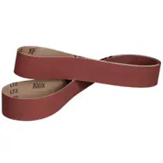3M Cloth Belt 384F, 120+ XF-weight, 1/2 in x 18 in, Fabri-lok, Full-flex (200 Pack)