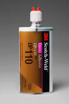 3M Scotch-Weld Epoxy Adhesive DP110, Gray, 200 mL Duo-Pak