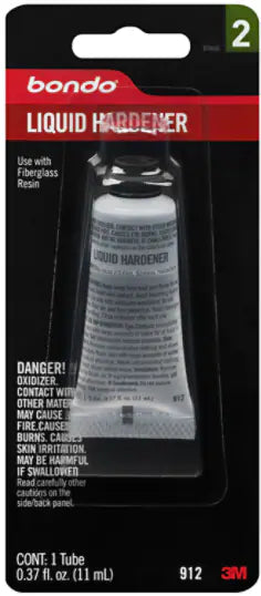 Bondo Liquid Hardener, 00912SRP, 0.37 oz